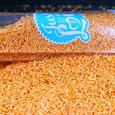 Granulados - Granulado Brilhante 250g - Laranja